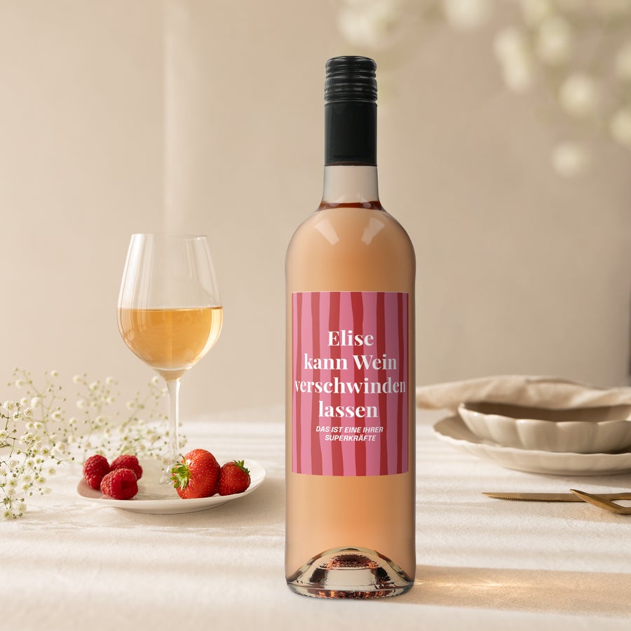 Personalisierter Wein - Oude Kaap Rosé