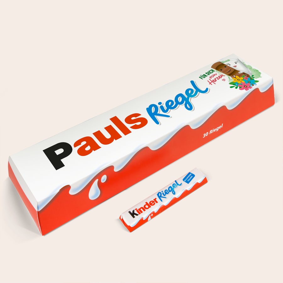 Personalisierte XXL-kinder Riegel Personalisierte XXL-kinder Riegel