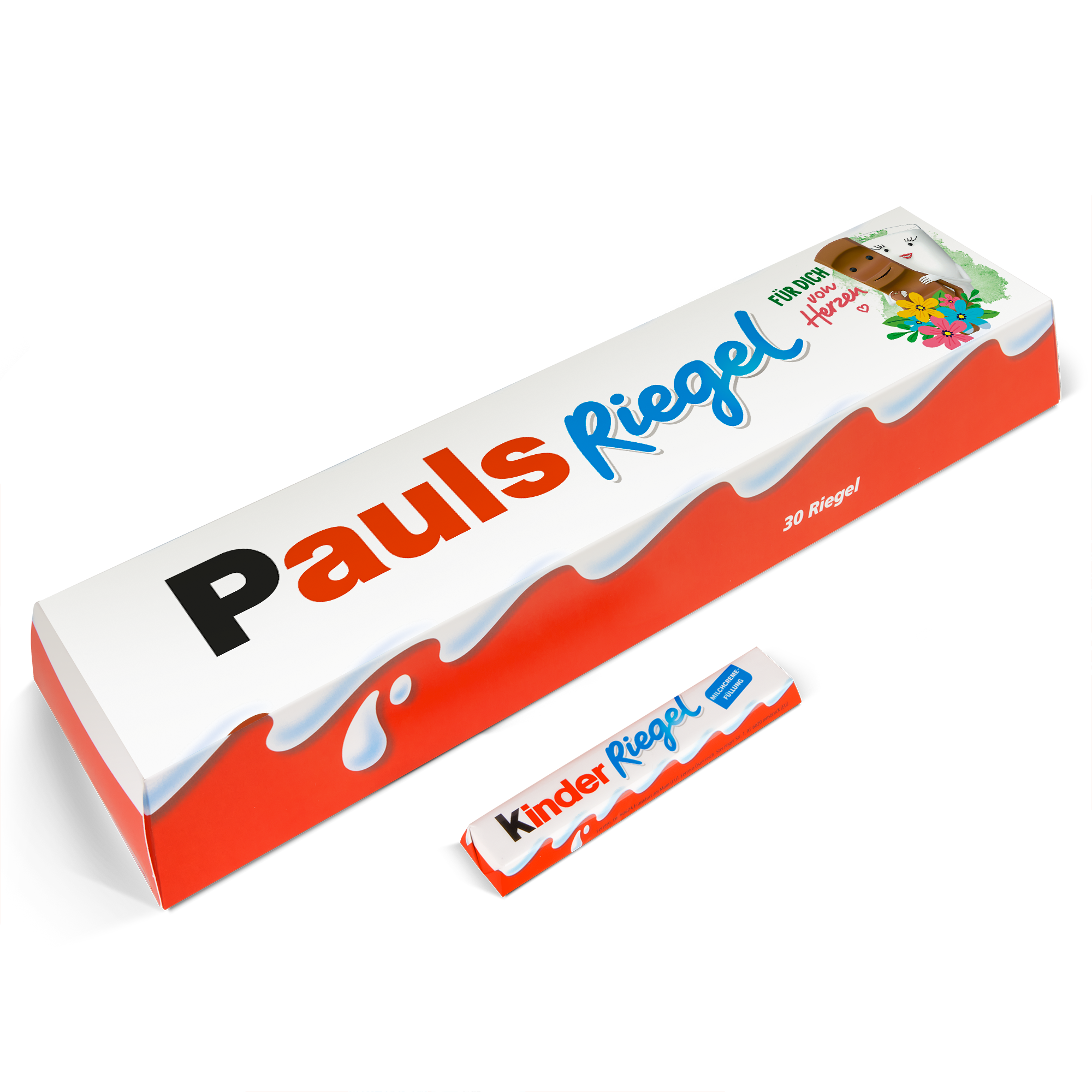 Personalisierte XXL-kinder Riegel