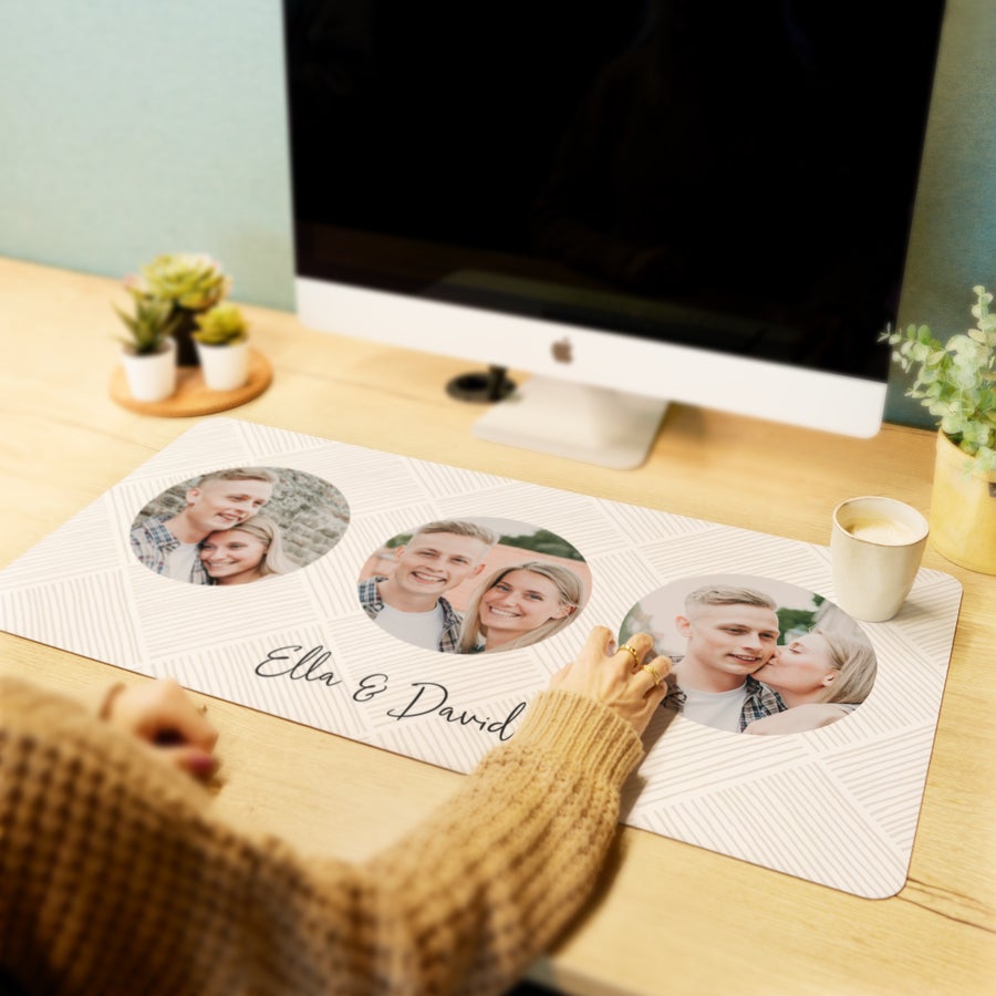Personalised Mouse Mat – Rectangle - XXL Personalised Mouse Mat – Rectangle - XXL