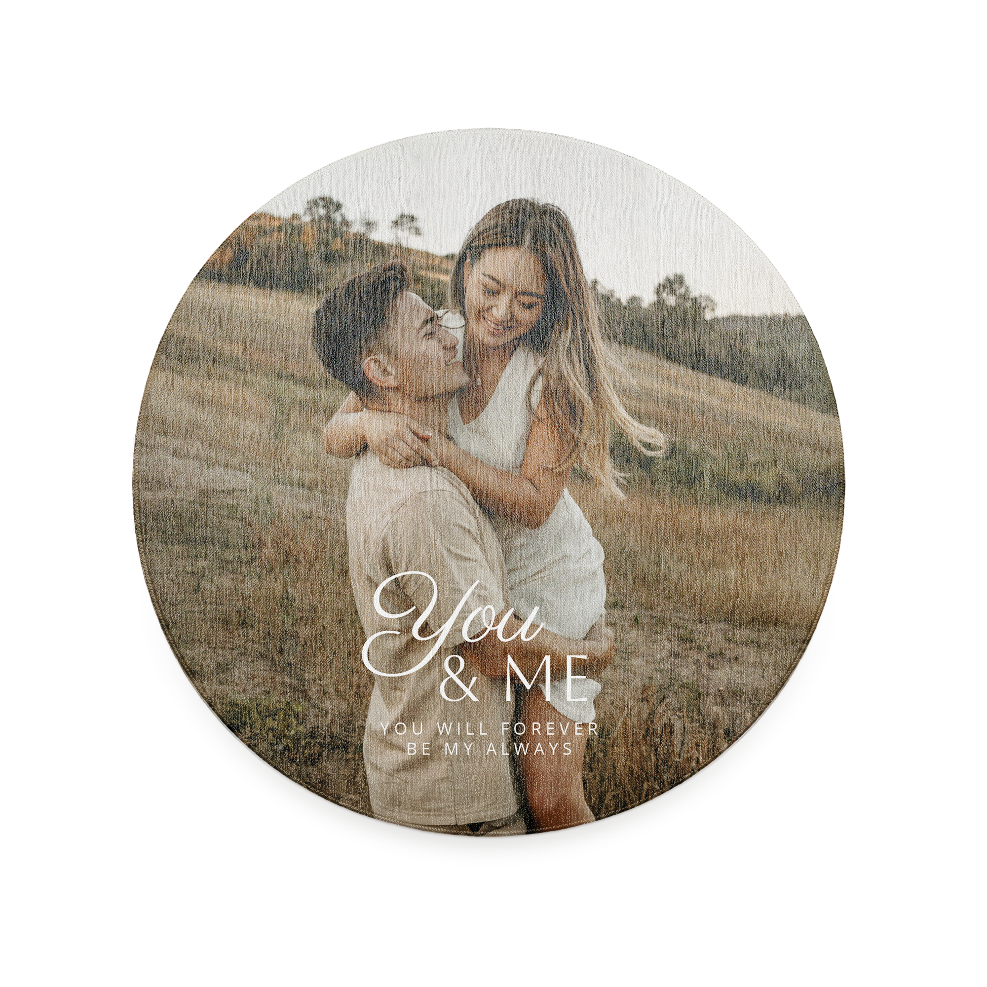 Tapete personalizado - ø 120 cm