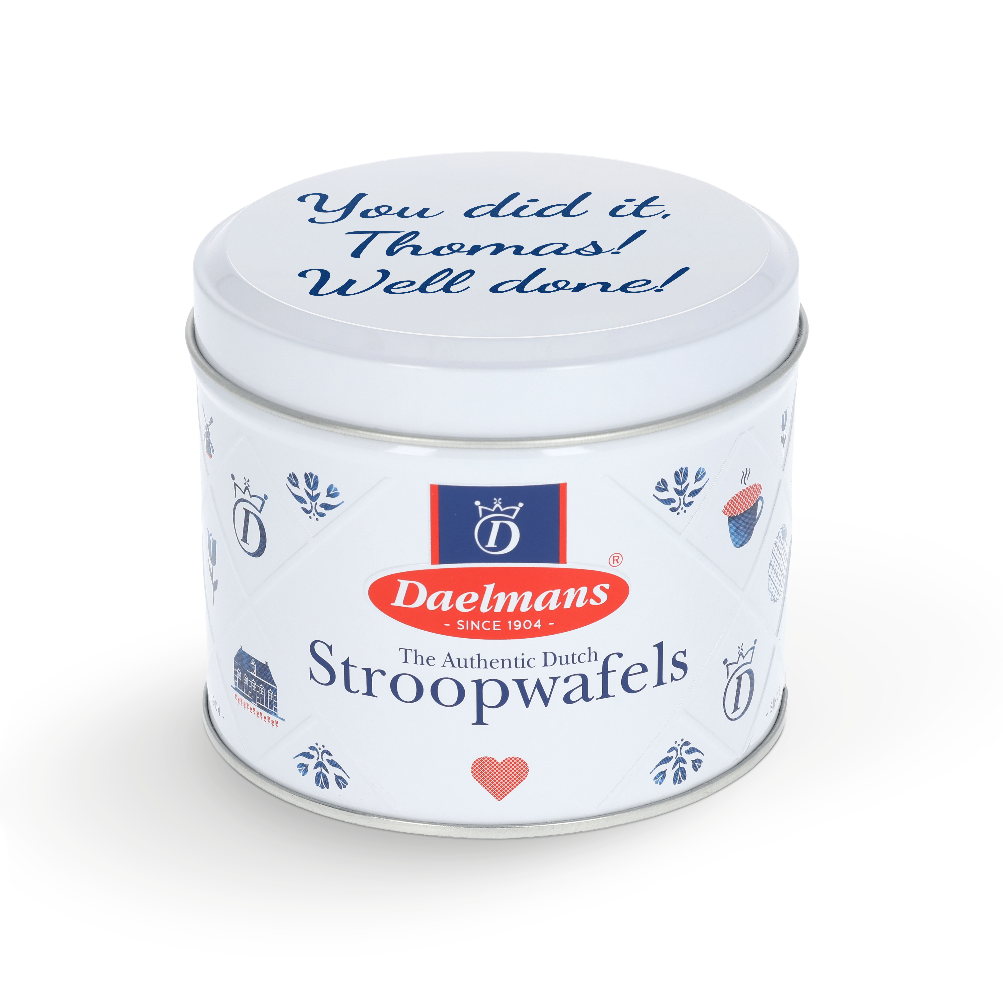 Személyre szabott Stroopwafel doboz - Daelmans