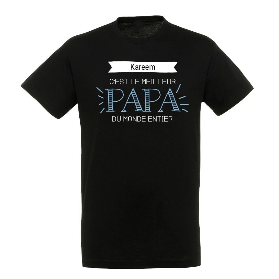 T-shirt personnalisé Fête des Pères