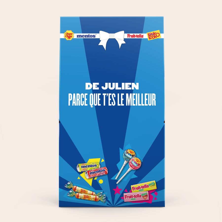 Mélange de bonbons Fruit-tella personnaliser Mélange de bonbons Fruit-tella personnaliser