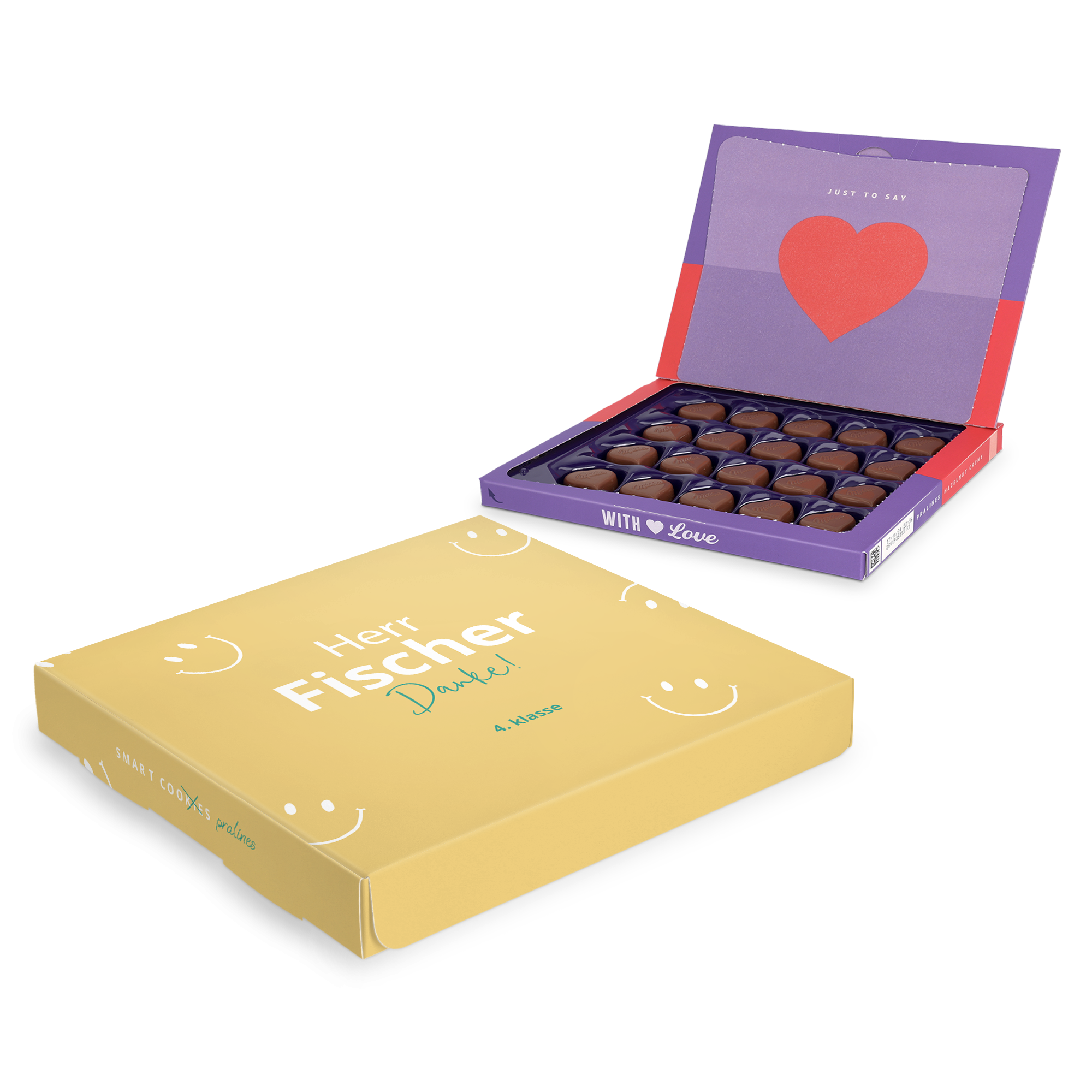 Pralinen Milka Lehrer