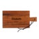 Wooden cheese board - Teak - Rectangle - Landscape (S)