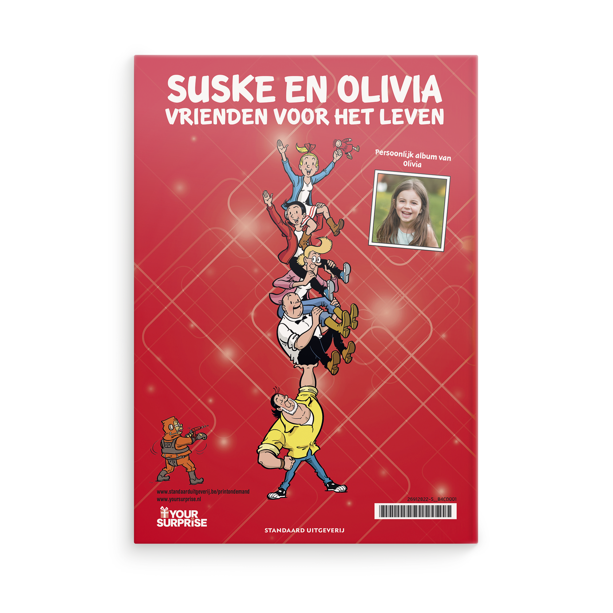 Suske en Wiske "De Planeetvreter" personaliseren