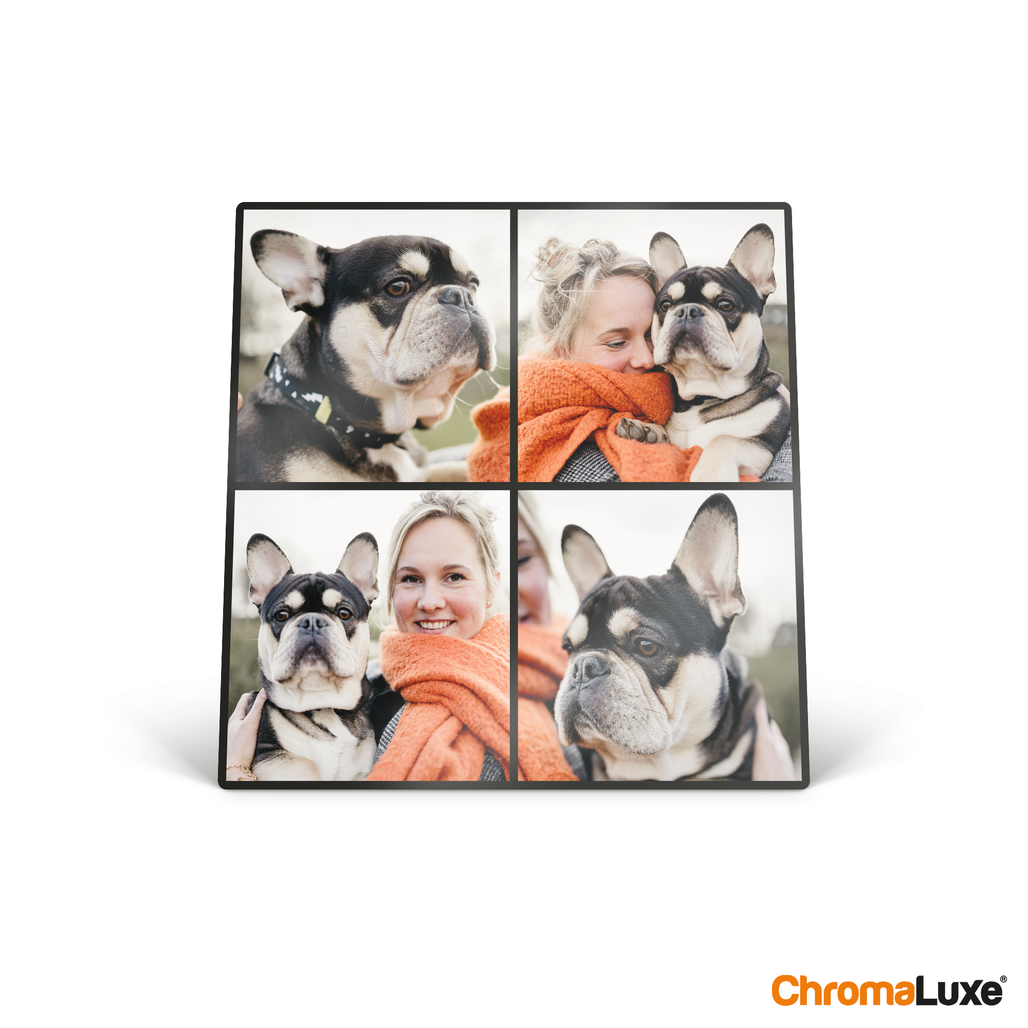 Cadre photo aluminium