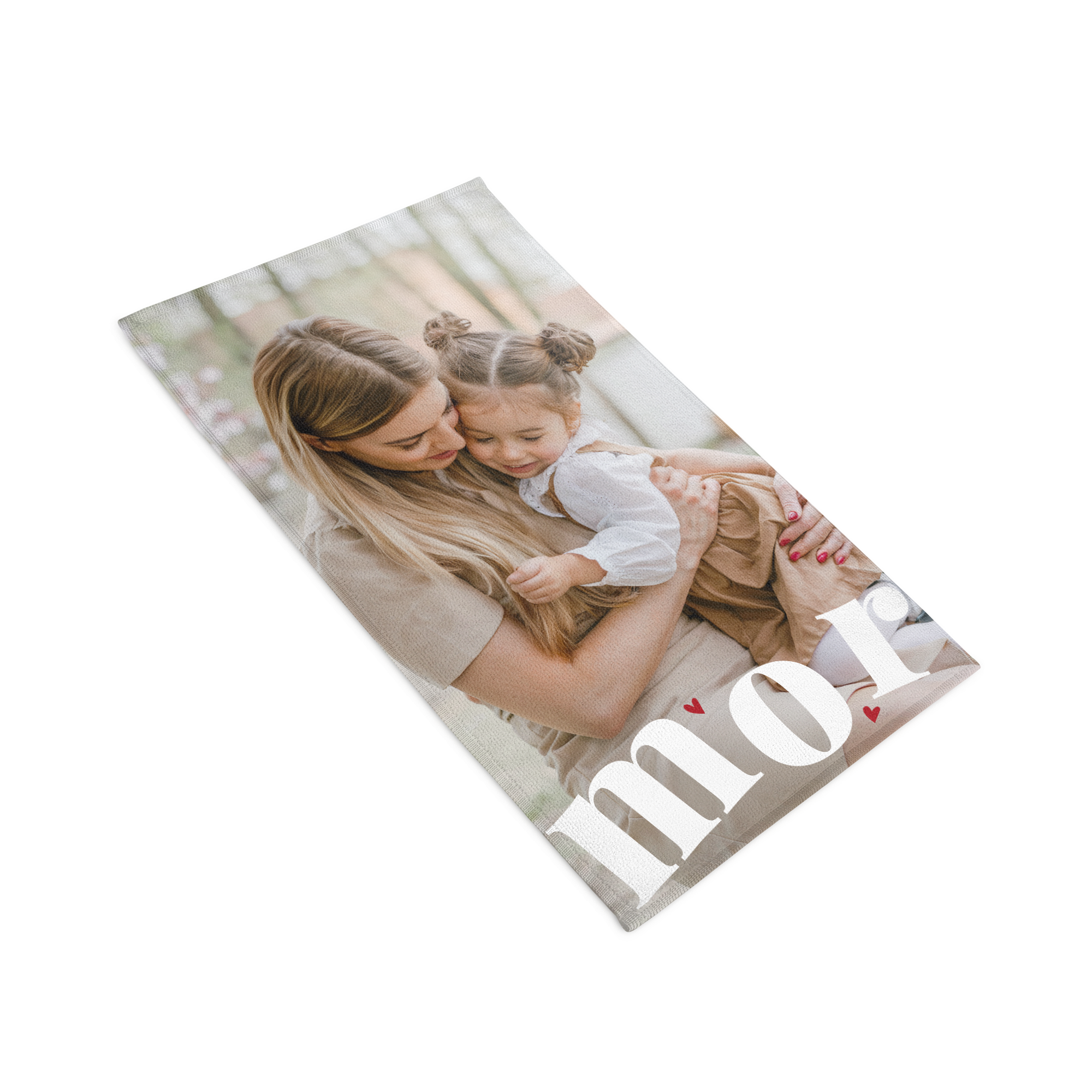 Håndklæde med heldækkende print