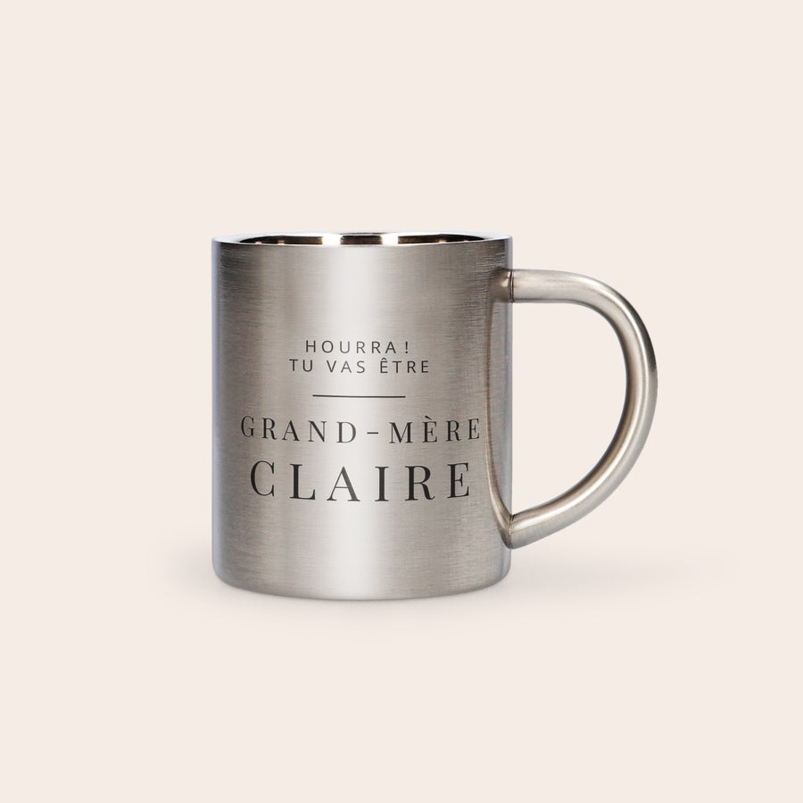Mug métal personnalisé Mug métal personnalisé