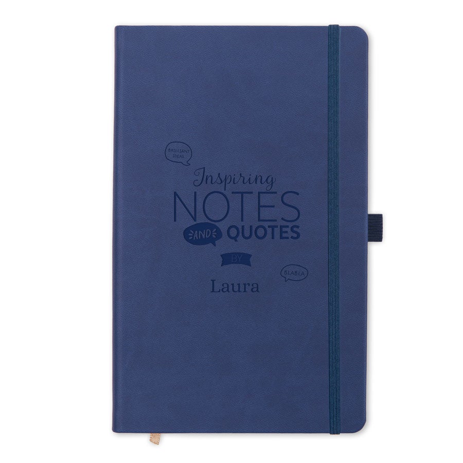 Notebook with name