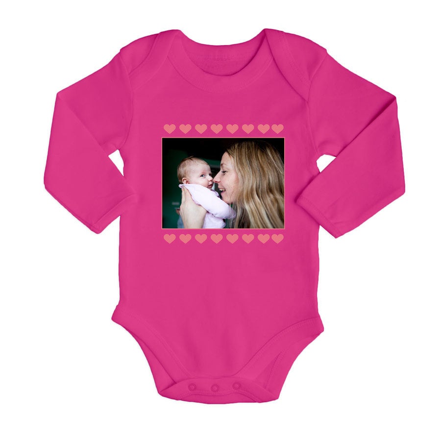 Baby Body selbst gestalten - Pink 62/68