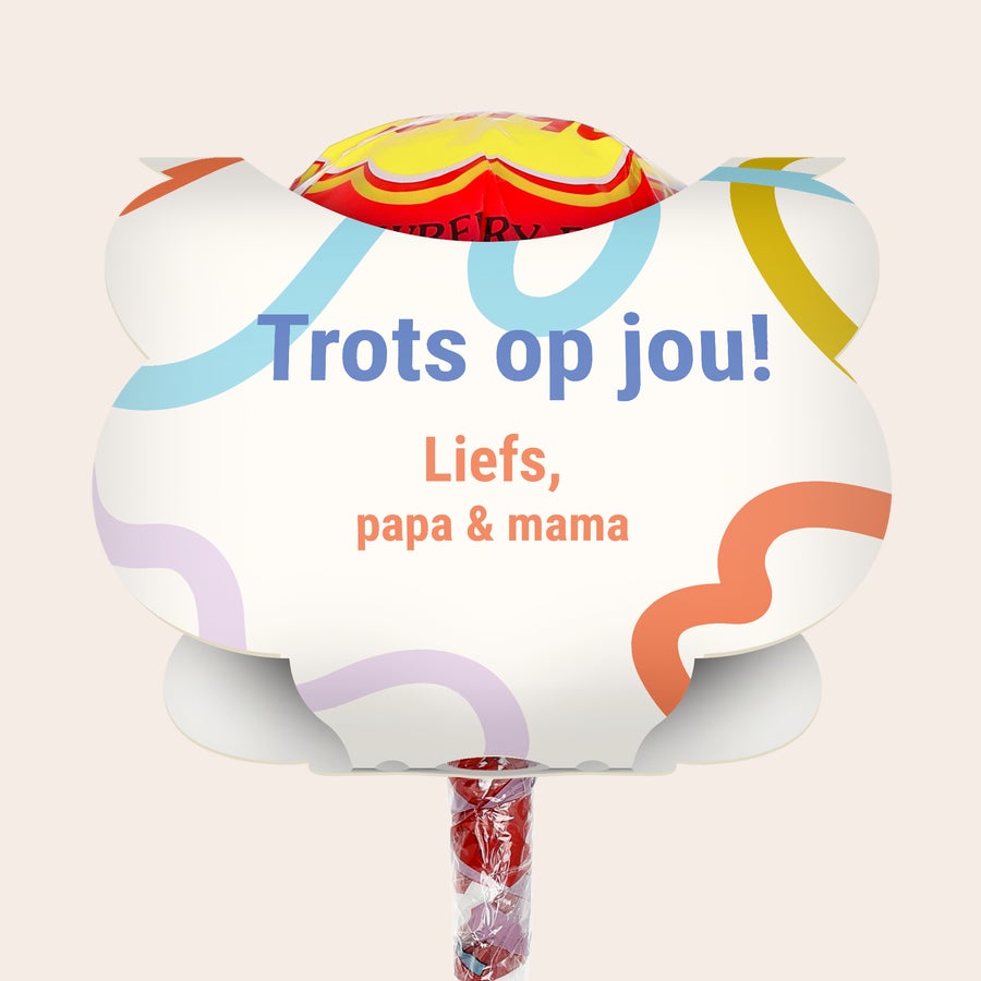 Mega Chupa Chups personaliseren Mega Chupa Chups personaliseren