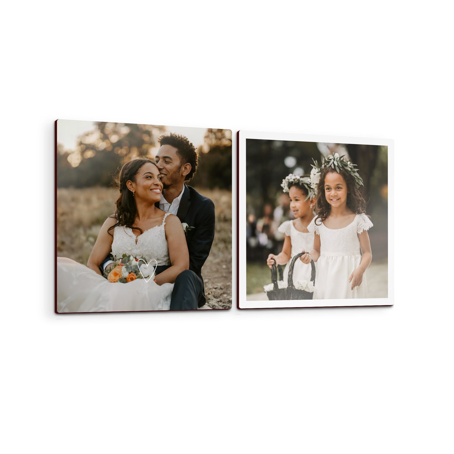 Spersonalizowany panel �cienny - Kwadratowy - 2 szt.