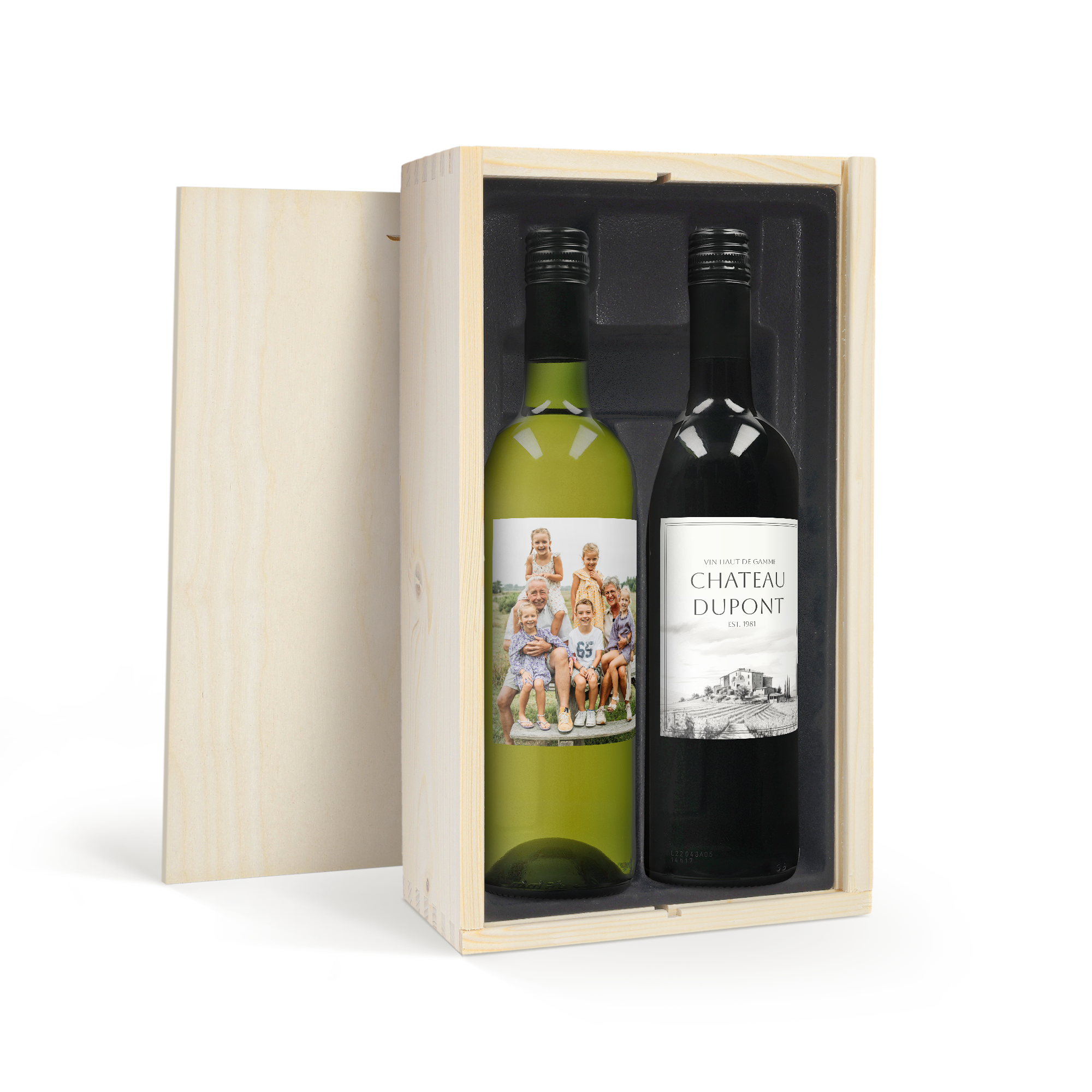 Coffret vin personnalisé - Belvy - Rouge, Blanc & Rosé