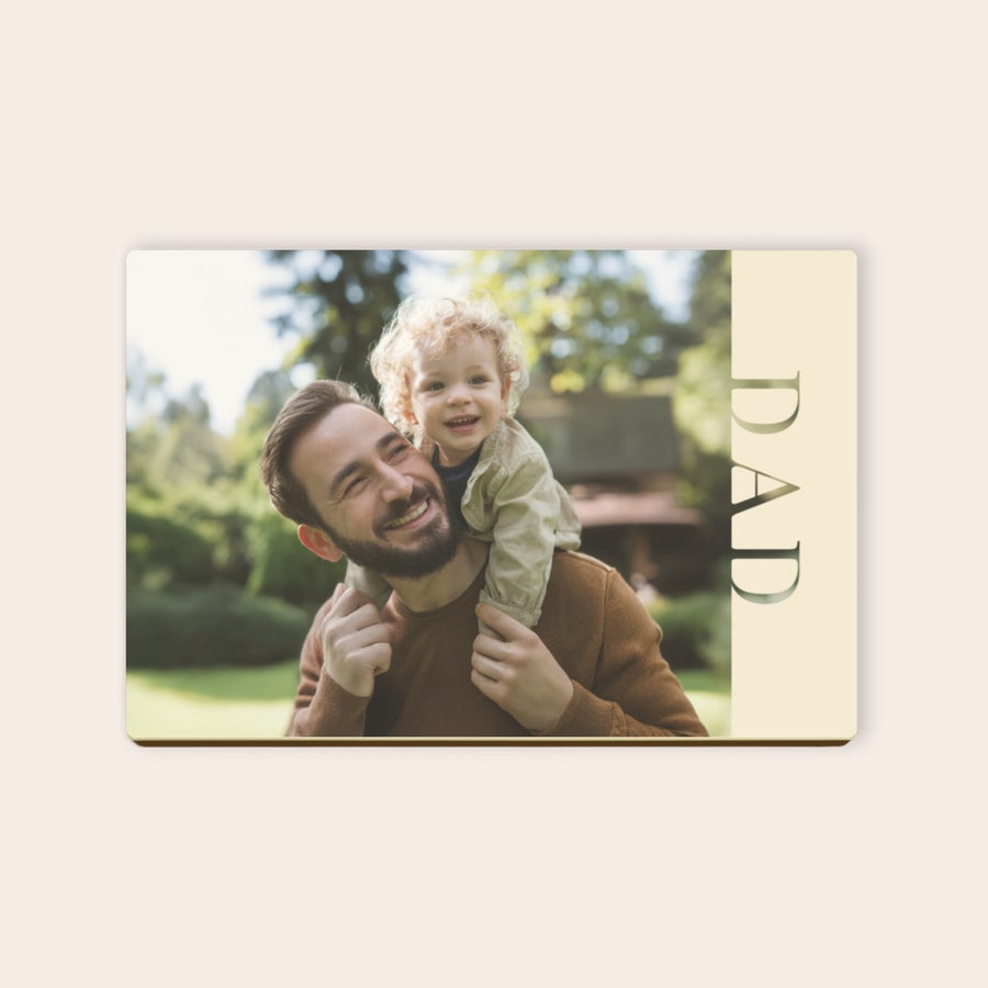 Photo on Chocolate Card Photo on Chocolate Card