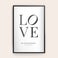 Personalised photo print with frame Personalised photo print with frame