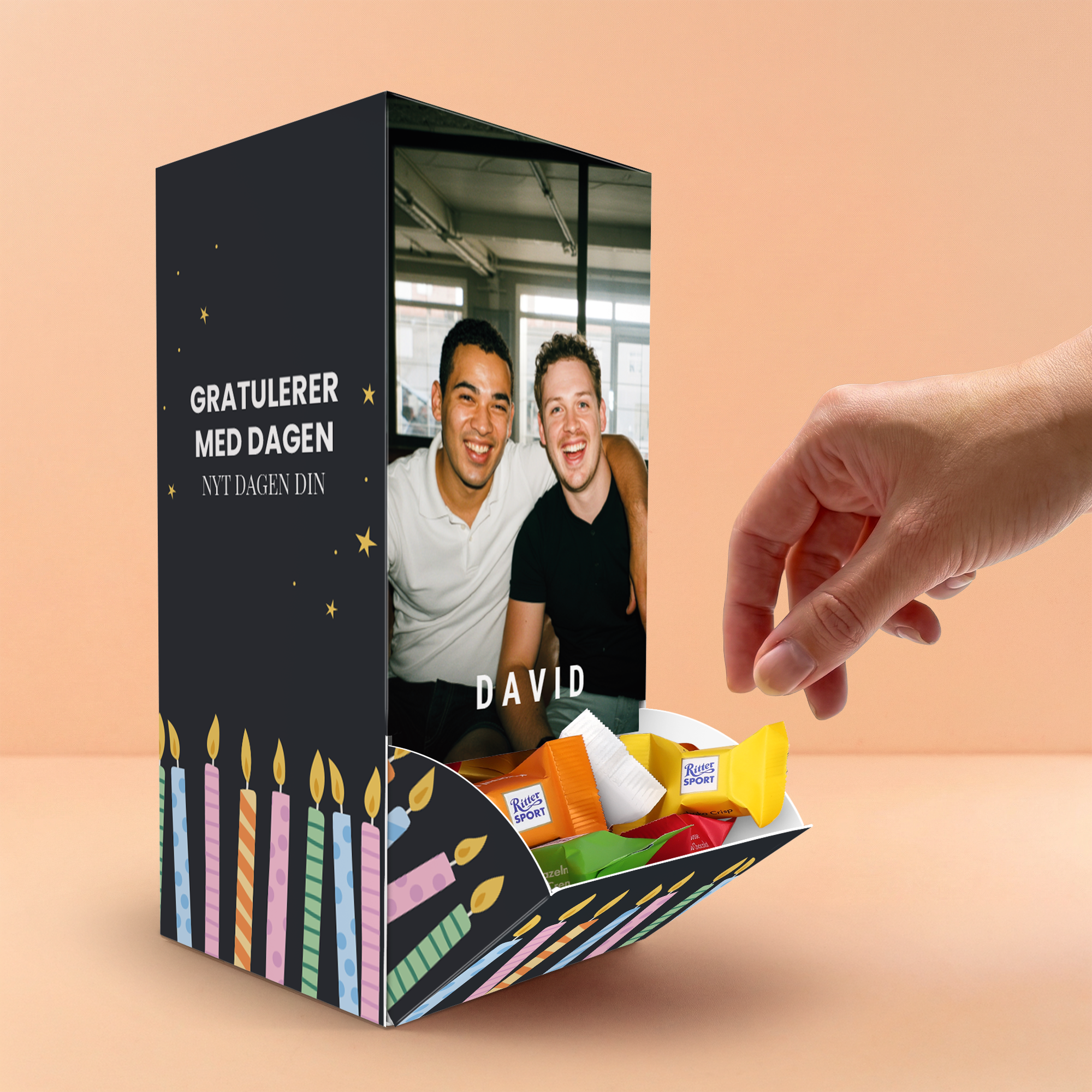Personlig Ritter Sport Mini Mix Dispenser