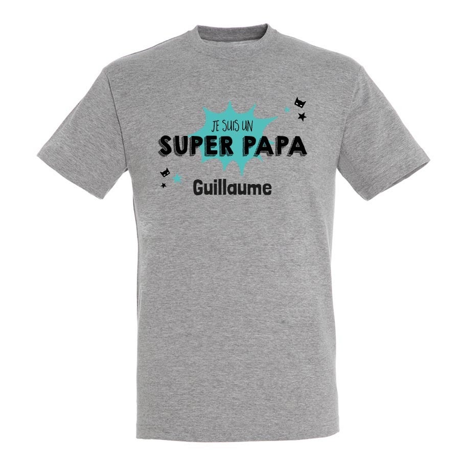 T-shirt personnalisé Fête des Pères