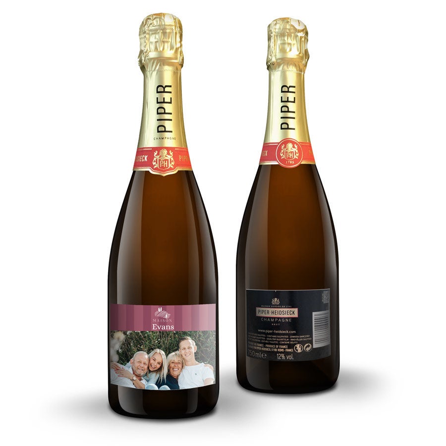 Cava med egen etikett eller låda - Piper Heidsieck Brut