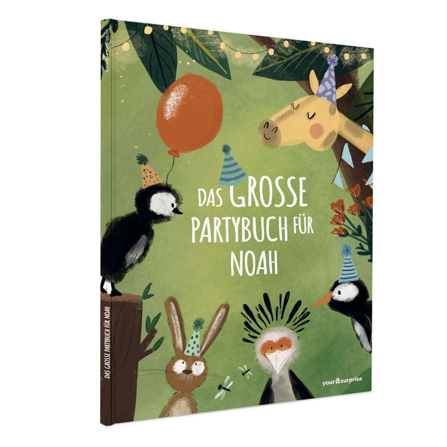 Personalisiertes Kinderbuch - Das Große Partybuch