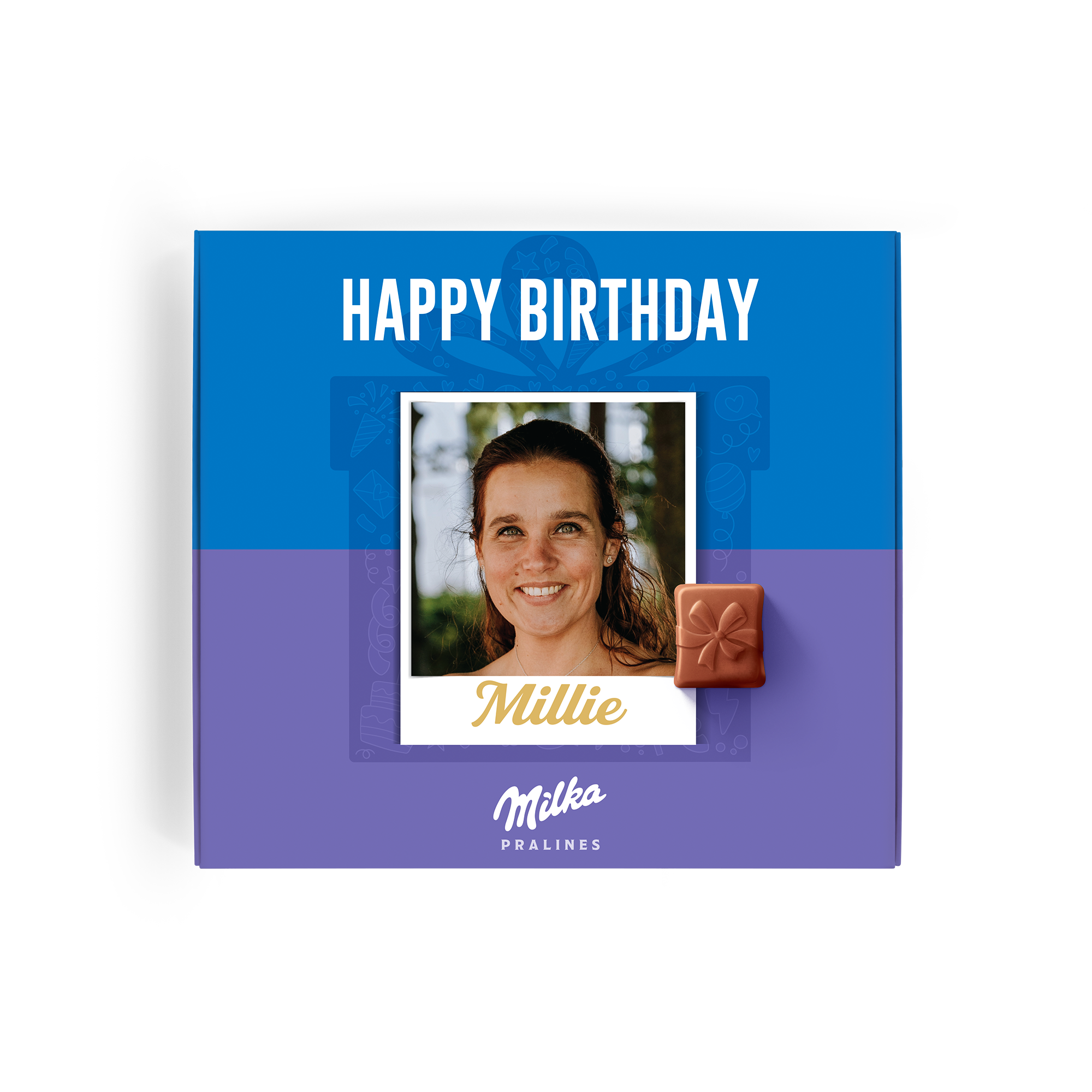 Pralinés de Milka Aniversário