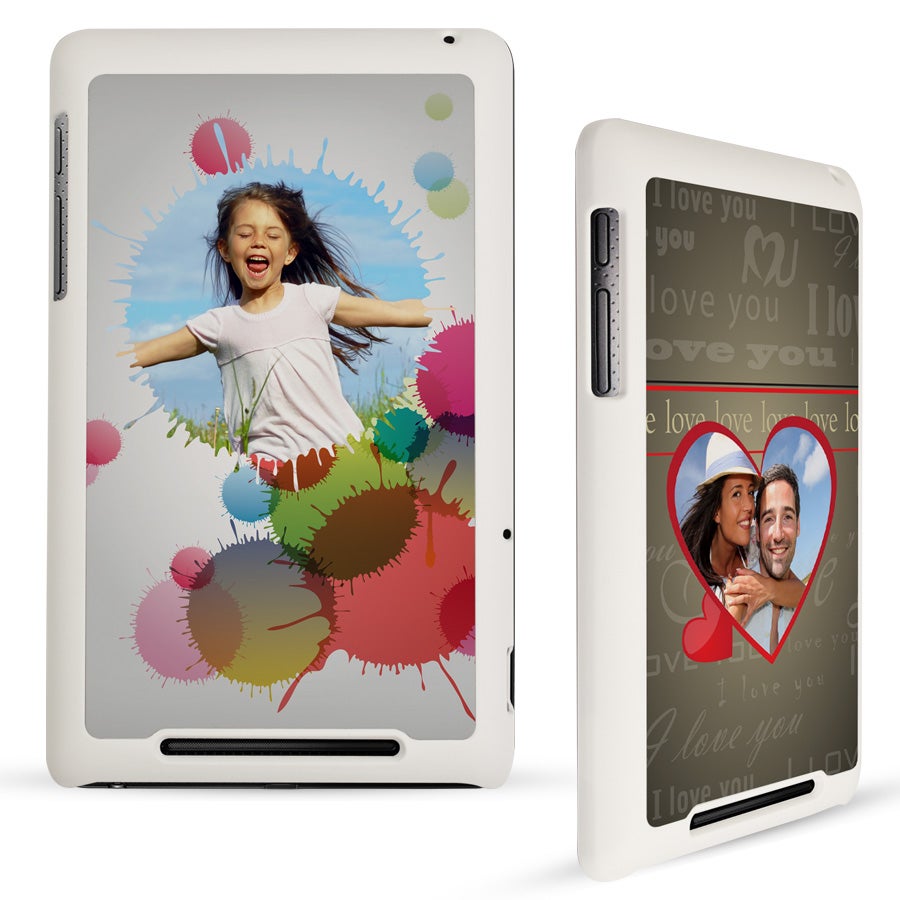 Google Nexus 7 - Coque photo blanche