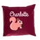 Children's cushion Red - 40x40cm