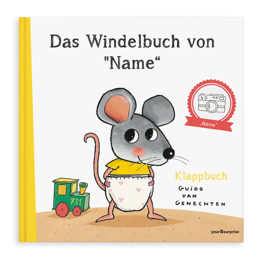 Kinderbuch Das Windelbuch von... personalisieren