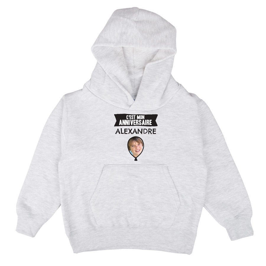 Sweat à capuche enfant personnalisé