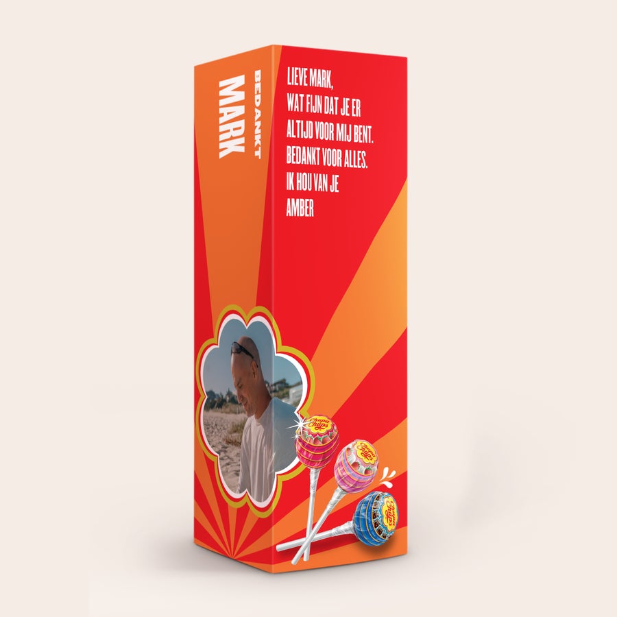 Chupa Chups pakket personaliseren Chupa Chups pakket personaliseren