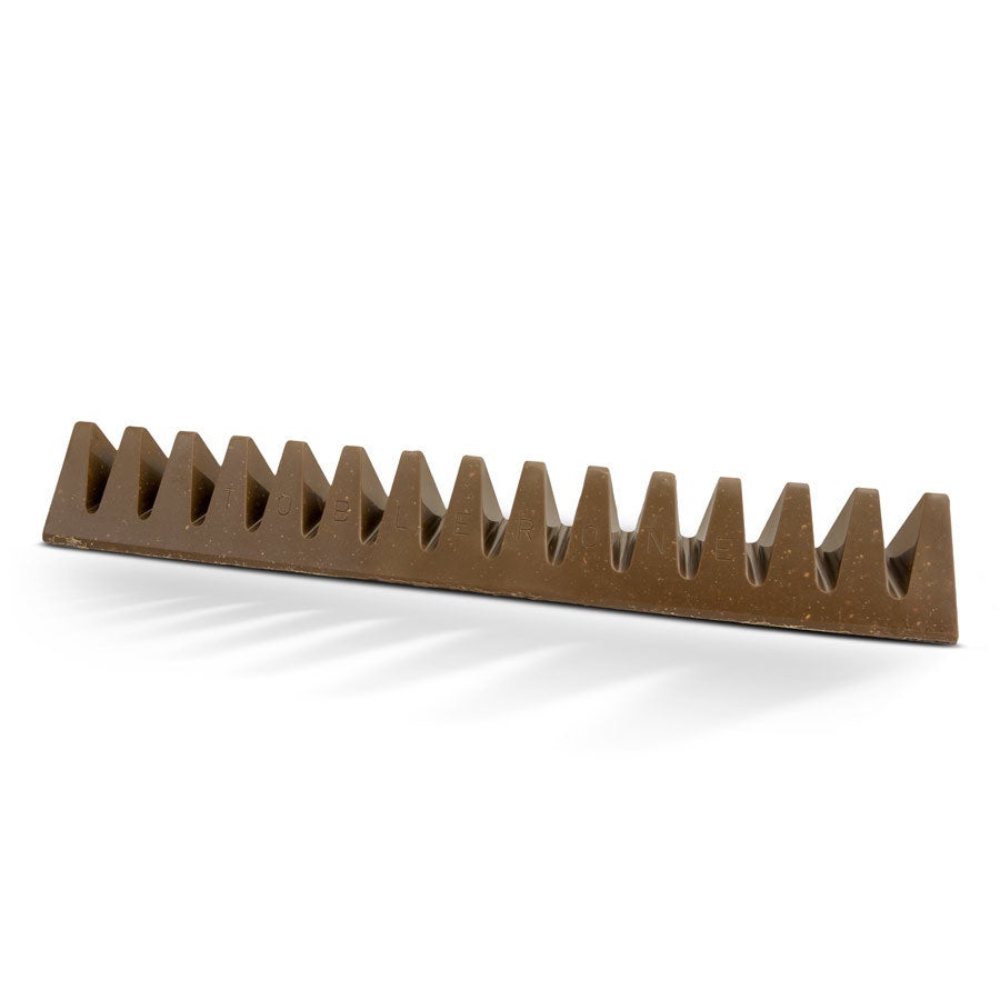 Personalisierte Toblerone Schokolade mit eingeprägtem Namen