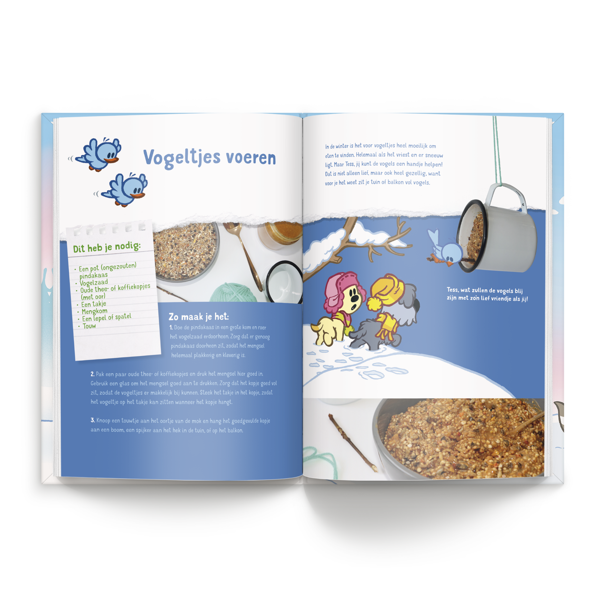 Winterboek - Woezel en Pip boek