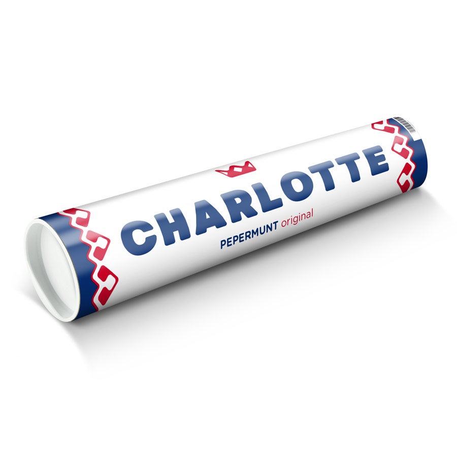 Personalised XXL KING peppermint tube