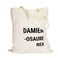 Tote bag personnalisé en coton bio - Naturel