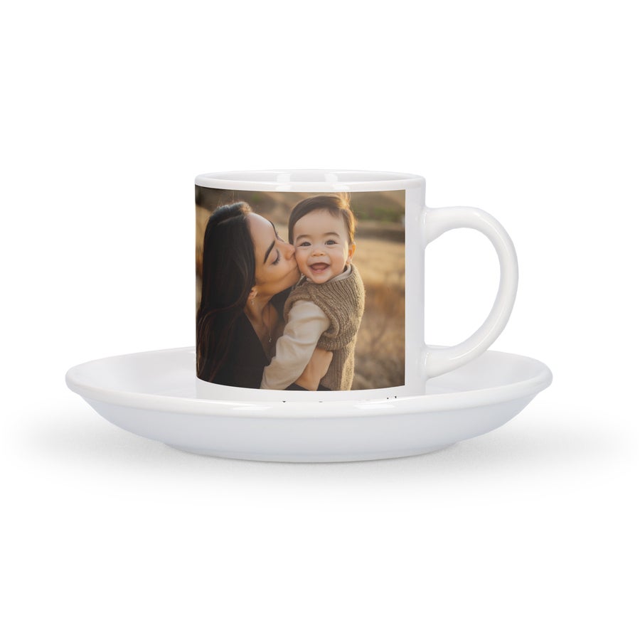 Tazzina da caffè con piattino decoro Limoni fondo blu elettrico Nino Parrucca Tazzina da caffè con piattino decoro Limoni fondo blu elettrico Nino Parrucca