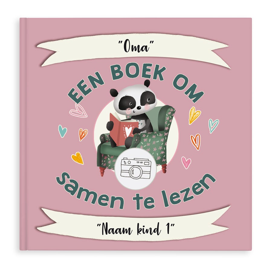 Afbeelding Om te lezen met oma (Hardcover) door YourSurprise.nl