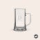 Caneca de cerveja de vidro gravado Caneca de cerveja de vidro gravado