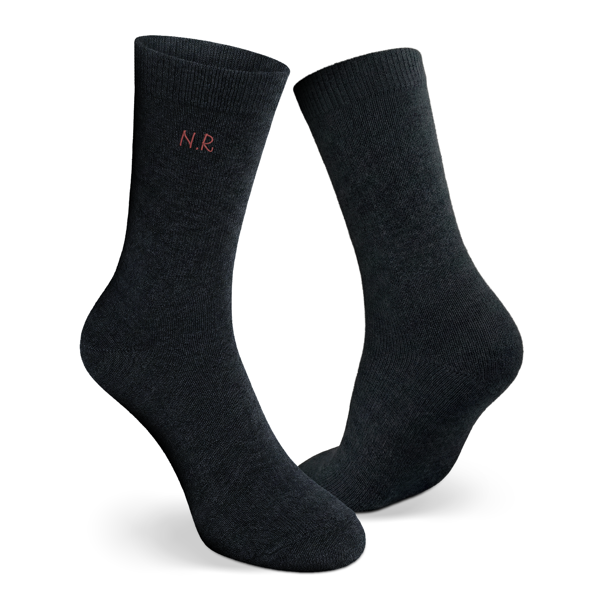 Socken besticken - Schwarz - 43/46
