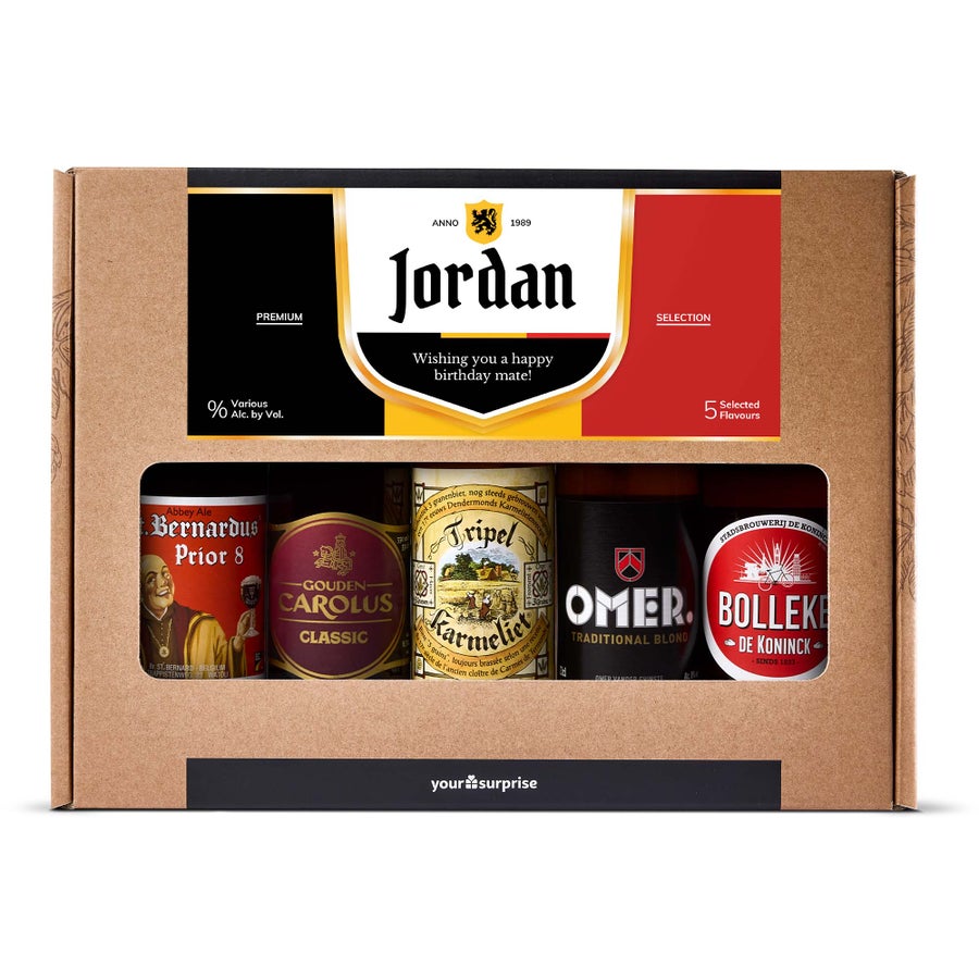 Personalised Beer Gift Set - Birthday