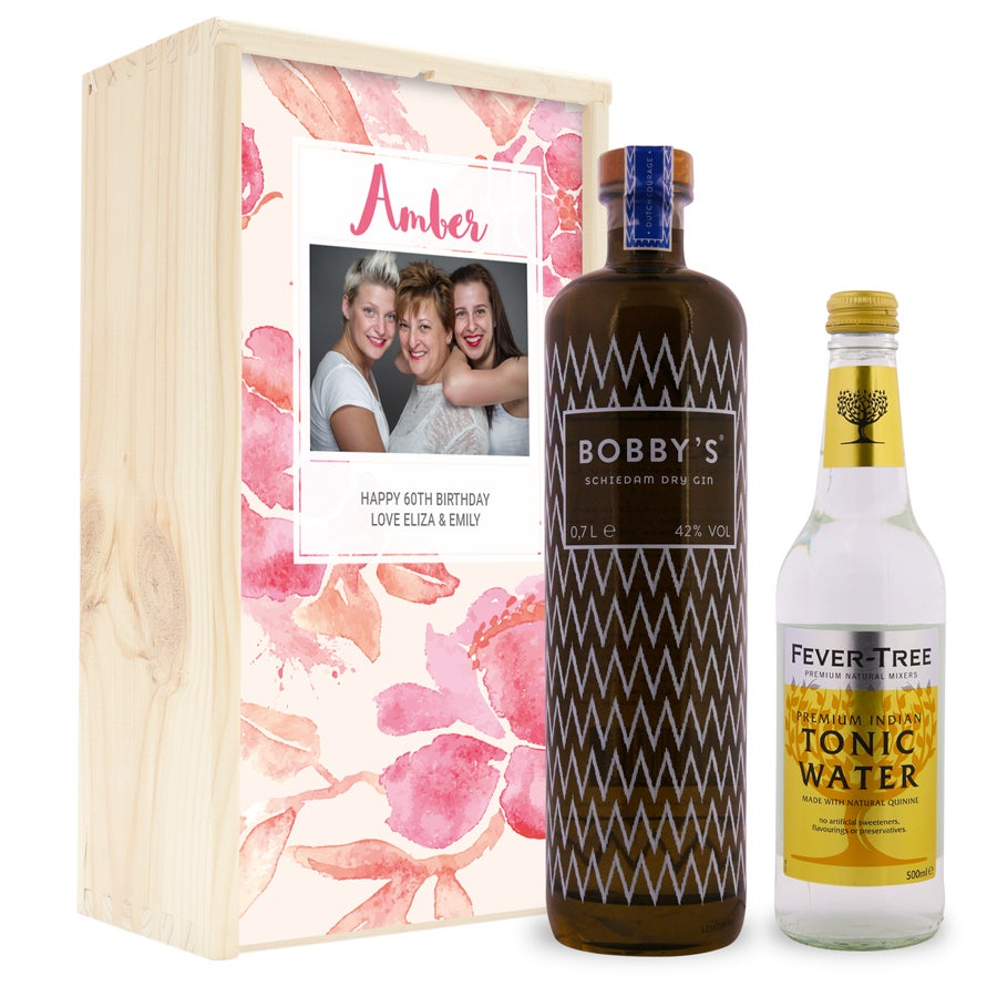 Gin e tonic set - Bobby's Gin - In Confezione Personalizzata