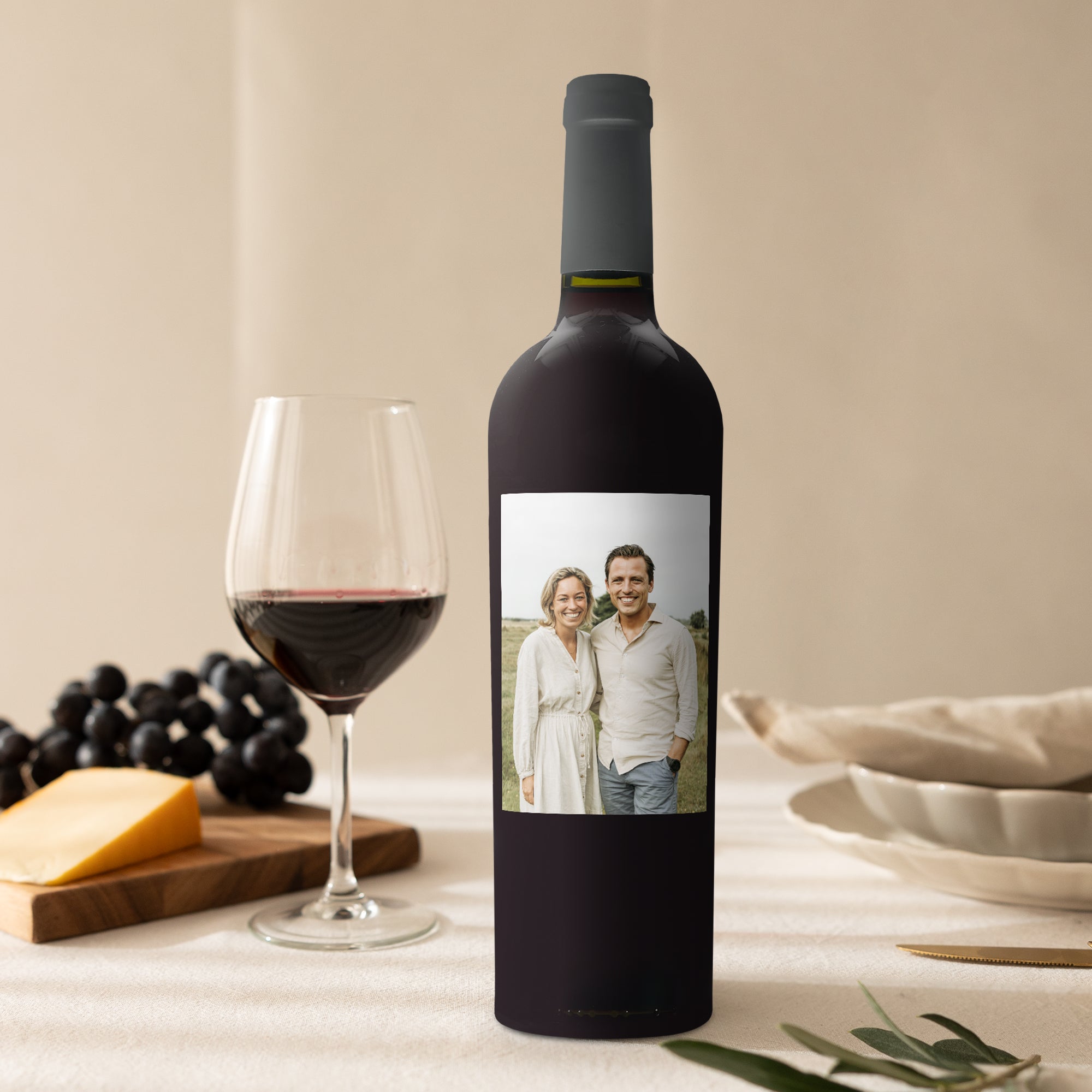 Wino z etykiet personalizowan - Riondo Merlot