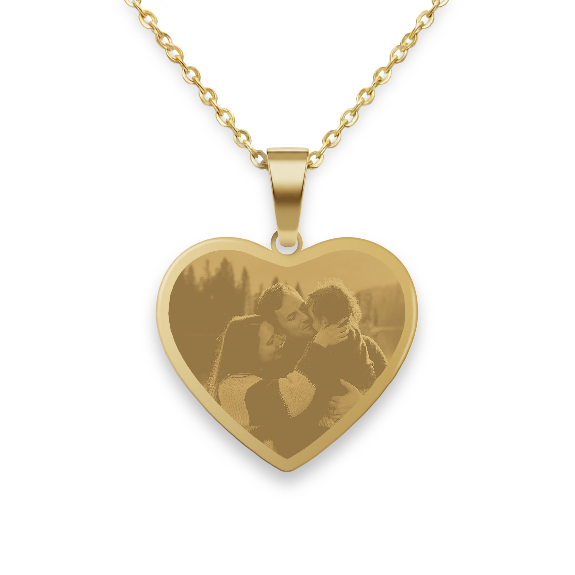 Herzanhänger mit Gravur