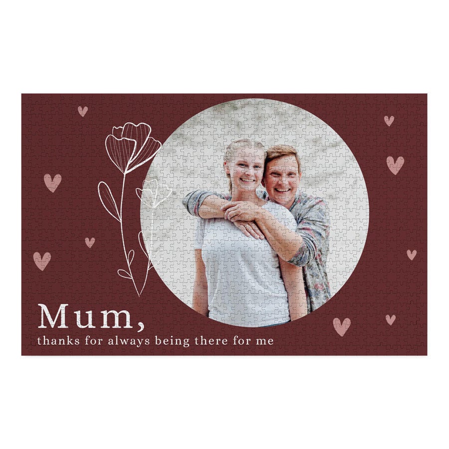 Puzzle per la Festa della Mamma Personalizzato