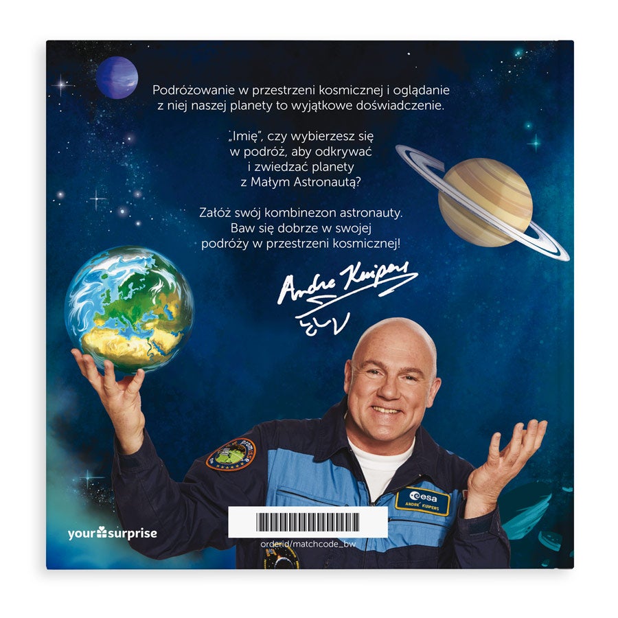 Personalizowana książka - Mały astronauta