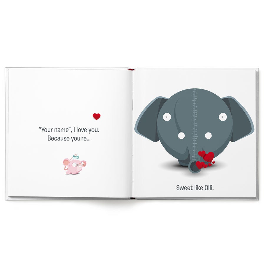 Personalised book - You're My Favourite - XXL - Hardcover