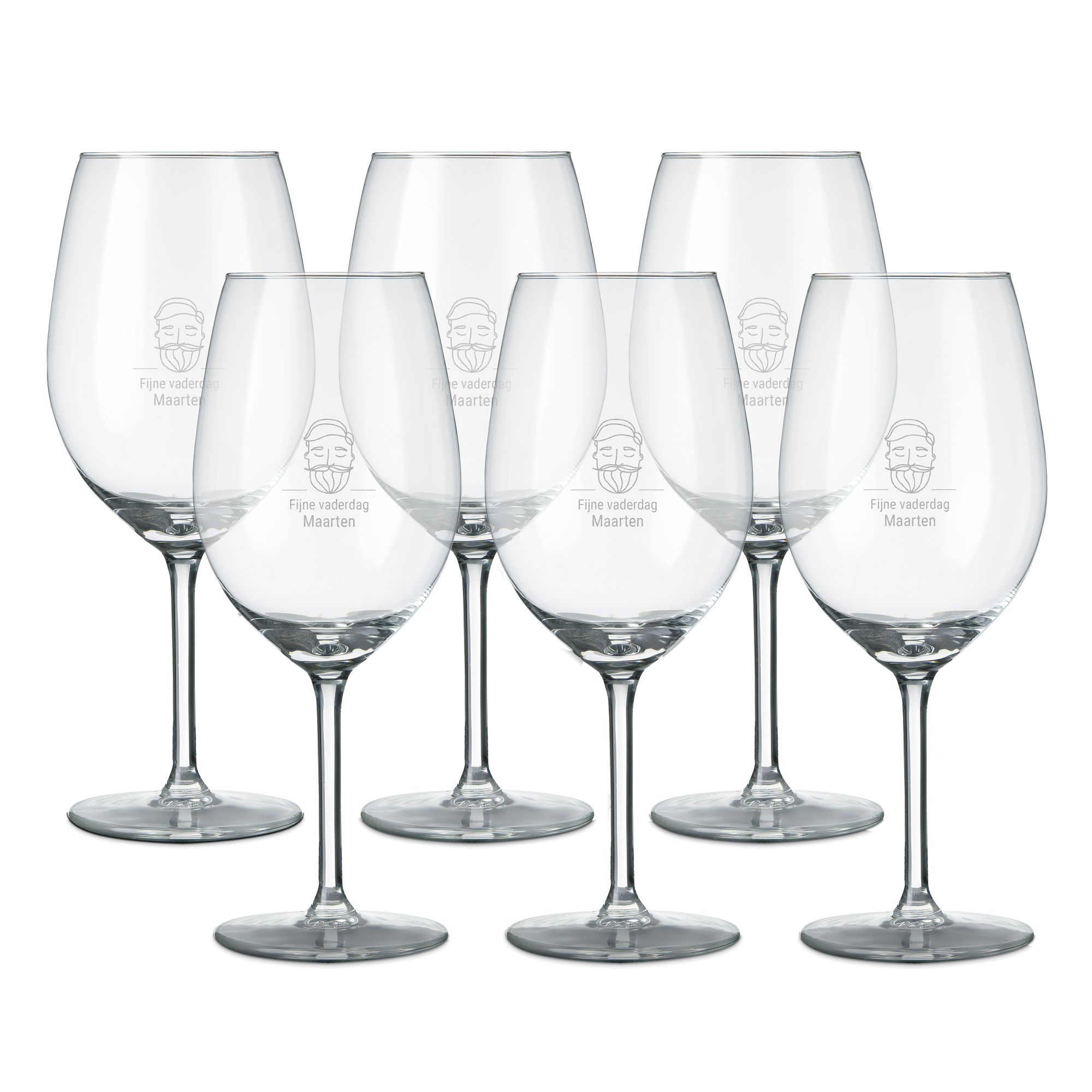 Wit wijnglas - set van 6