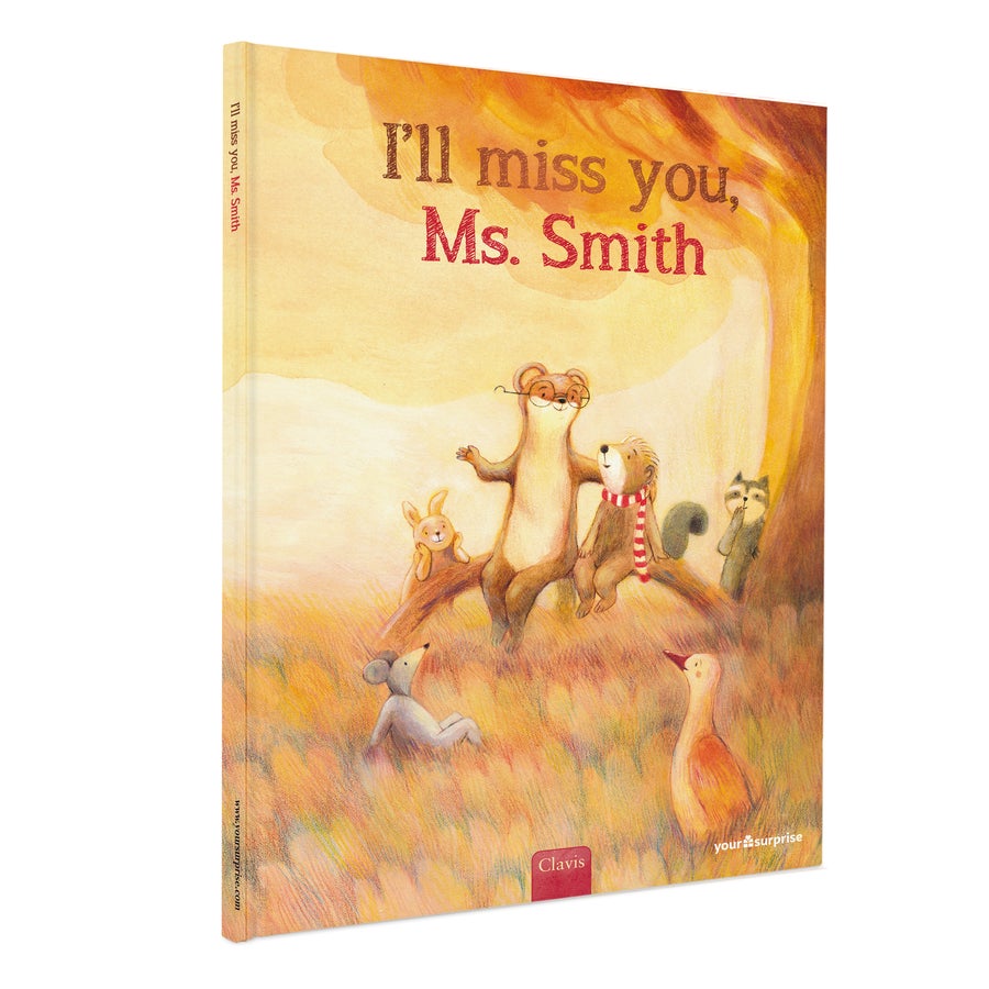 Personalised book - I'll miss you, teacher Personalised book - I'll miss you, teacher