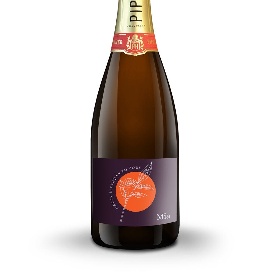 Cava med egen etikett eller låda - Piper Heidsieck Brut