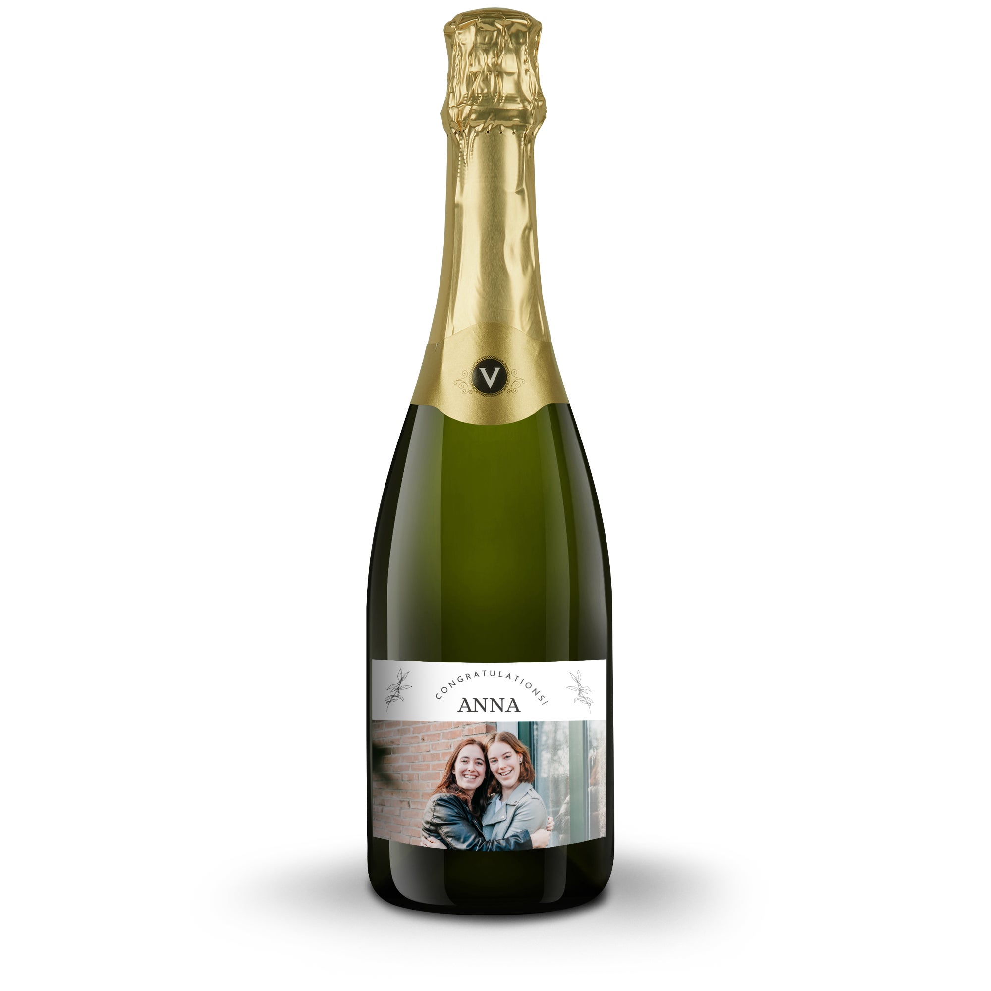 Wine with personalised label - Vintense Blanc alcohol-free